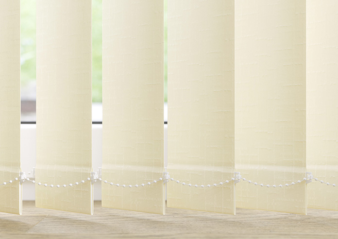 Hanoi, Cream - Vertical Blind Slats - Image 3